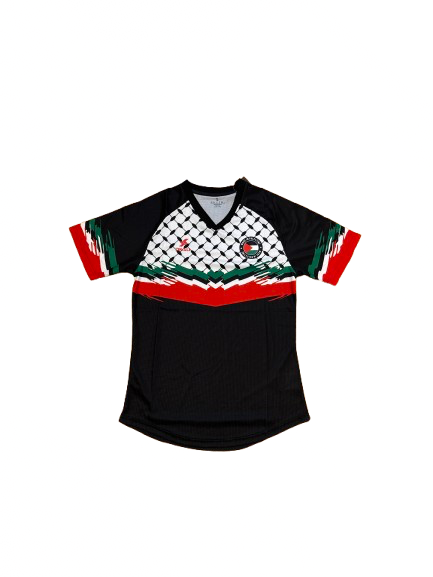 Palestina-drakt(svart, rød og grønn)